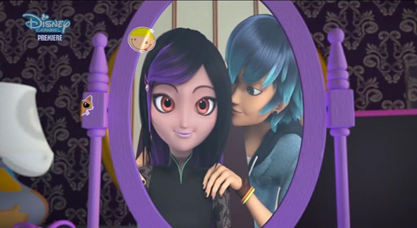 Juleka with the other eye open and cute moment with Luka comforting her. Juleka with the other eye open and cute moment with Luka comforting her.