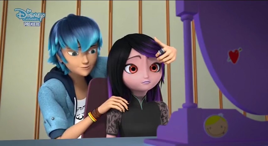 Juleka with the other eye open and cute moment with Luka comforting her. Juleka with the other eye open and cute moment with Luka comforting her.
