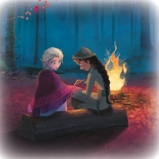 Honeymaren and Elsa Frozen 2 Honeymaren and Elsa Frozen 2