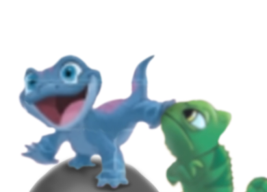 New animal friend from Frozen 2 movie - lizard New animal friend from Frozen 2 movie - lizard