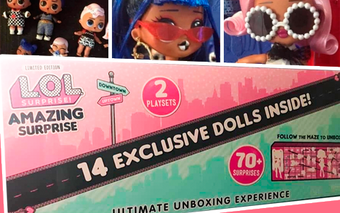 Limited Edition LOL Surprise Amazing Surprise with 14 exclusive dolls