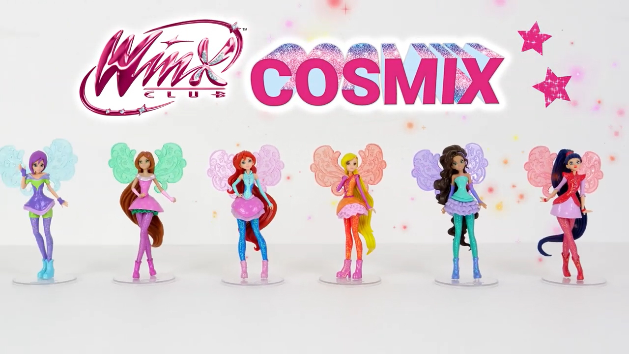 WINX CLUB COSMIX Fairy Bloom Fairies TV Series 8 NEW Figure Character Mini Toy 