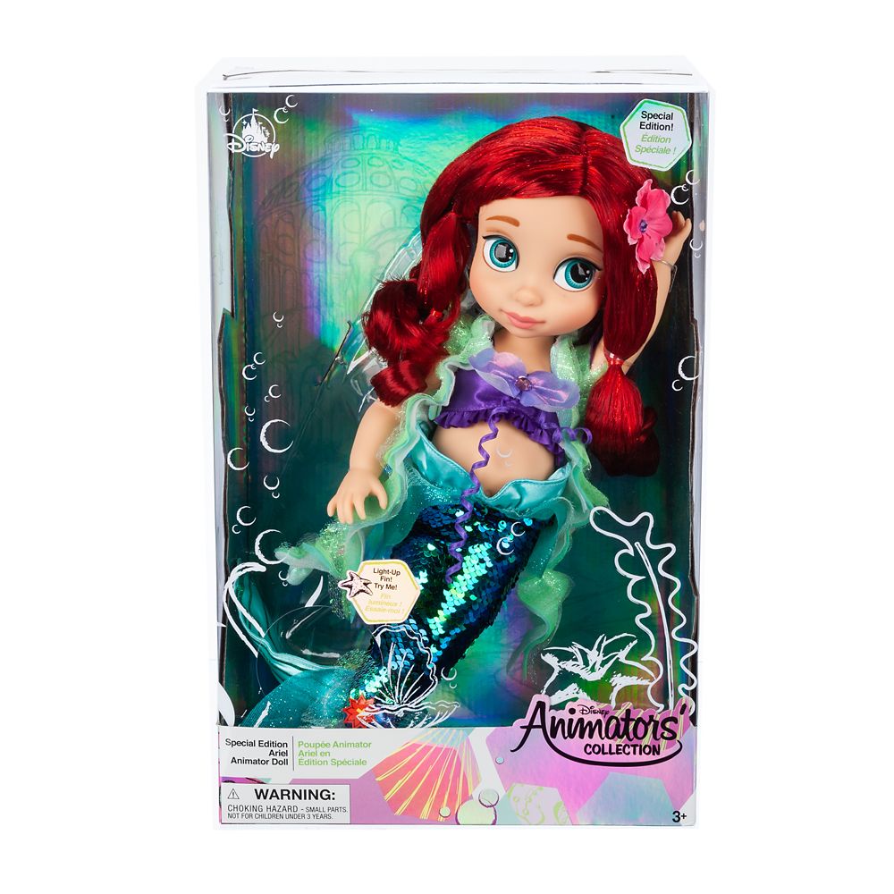 Special Edition Ariel Disney Animators' Collection Doll 15'' is out 