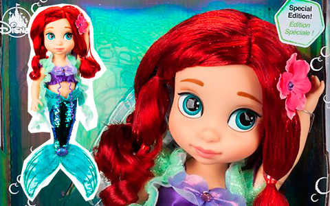 Special Edition Ariel Disney Animators' Collection Doll 15'' is out