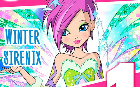 Winter Sirenix - new transformation from the 8 season of Winx Club