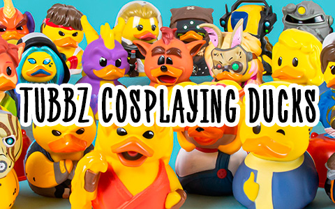 Collection figures TUBBZ Cosplaying Duck Collectible: ducks in the form of different characters!