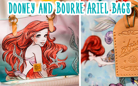 Disney Dooney and Bourke Ariel 30th anniversary Bags