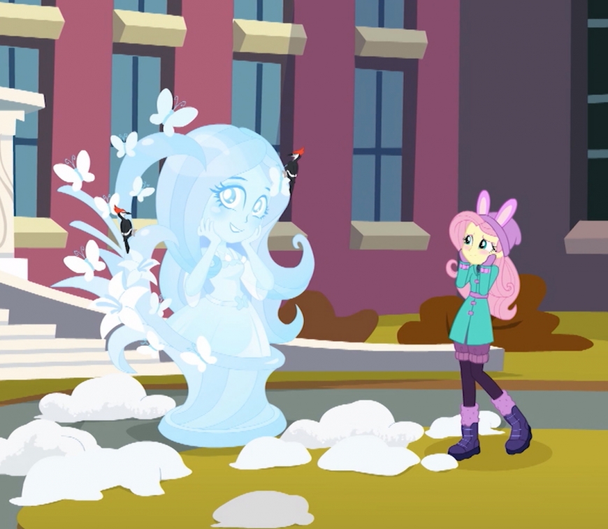 Equestria Girls Holiday Unwrapped Fluttershy winter outfit