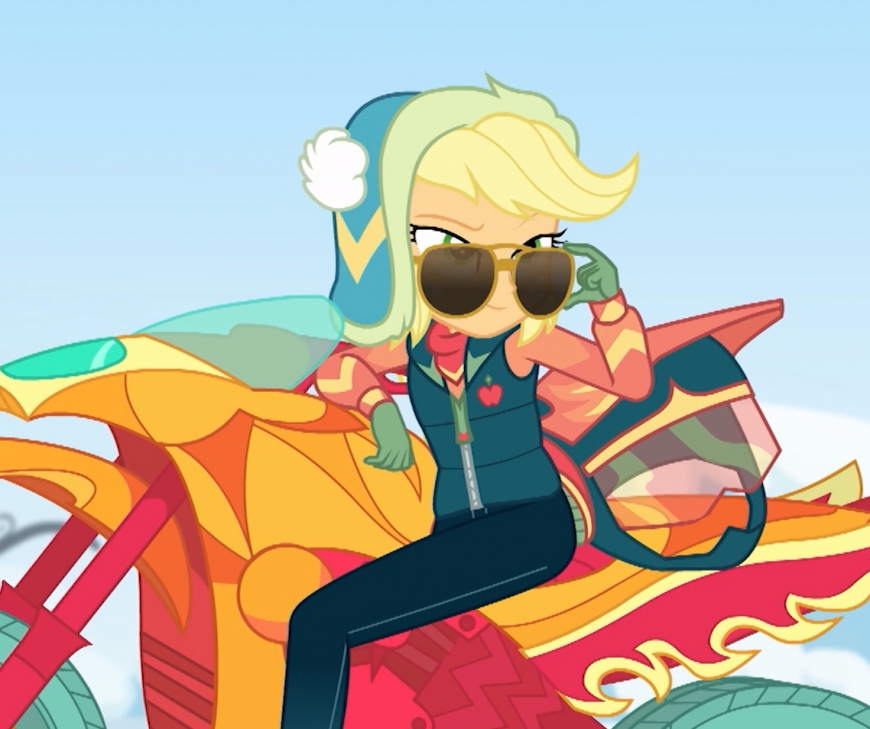 Equestria Girls Holiday Unwrapped Applejack winter outfit