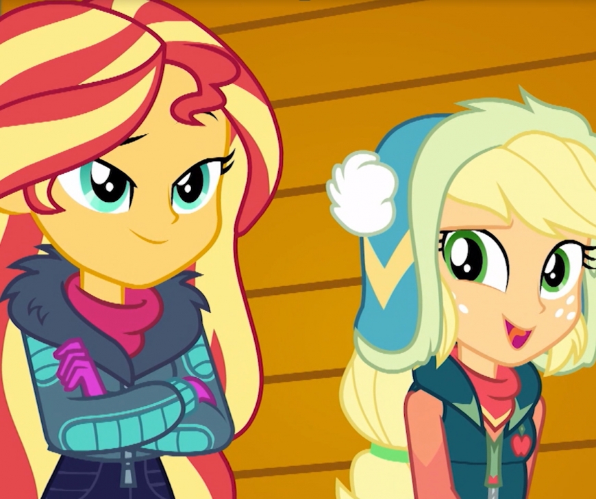 Equestria Girls Holiday Unwrapped Applejack winter outfit