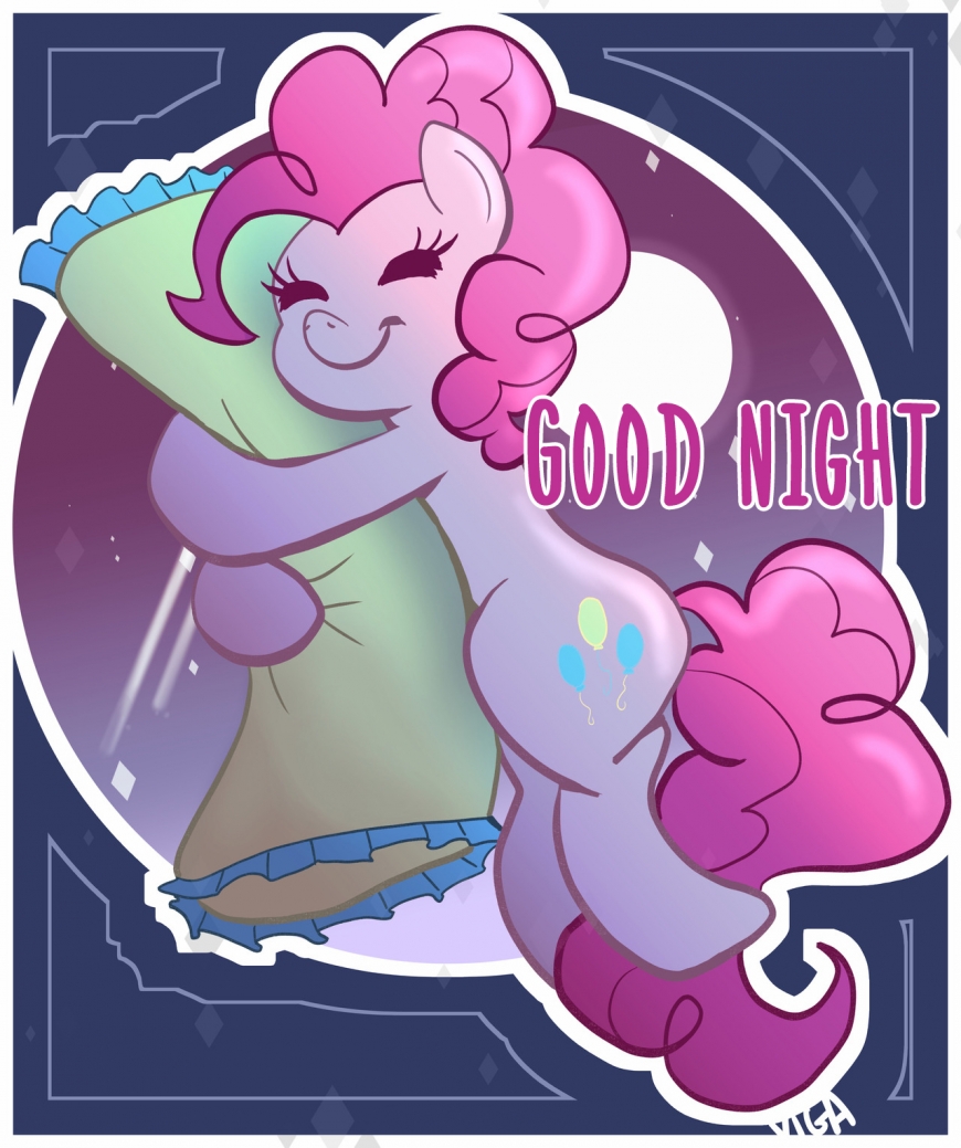 Good night images with My little pony