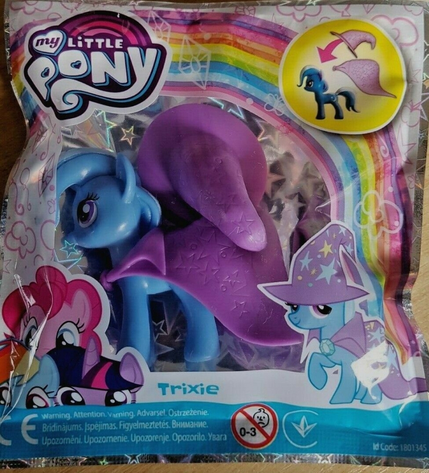 My little pony Trixie magazine figure 2019 with hat and cape