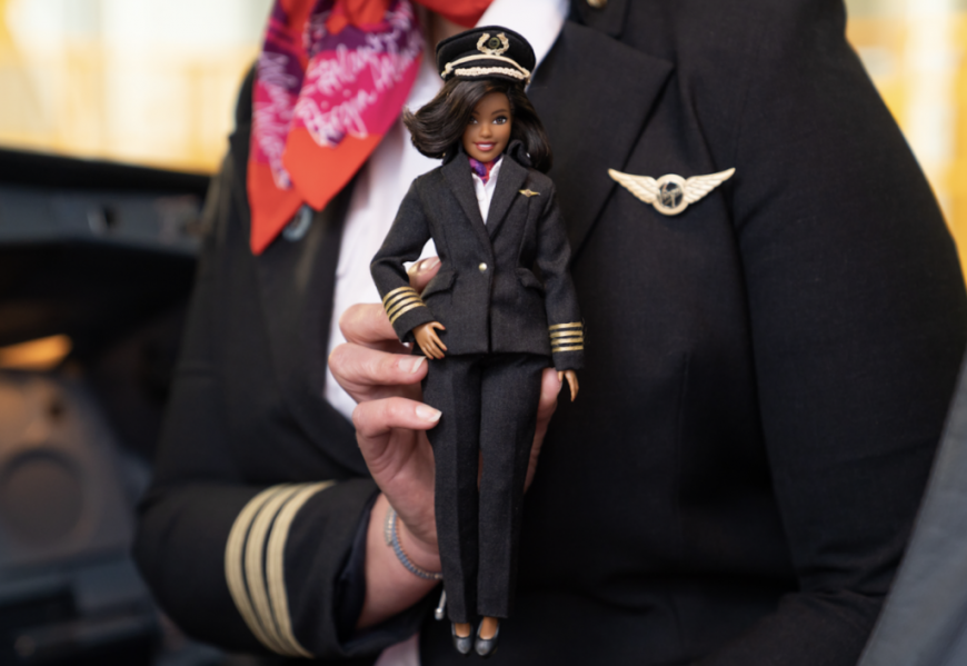 Barbie Virgin pilot doll