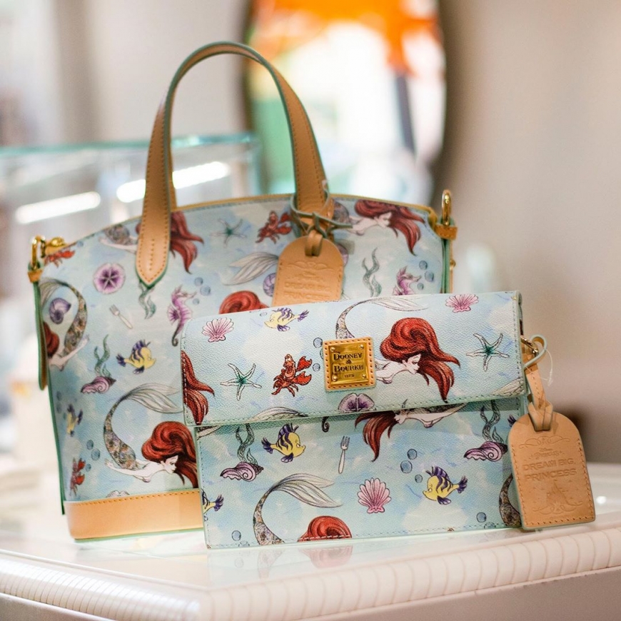 Disney Dooney and Bourke Ariel 30th anniversary bags