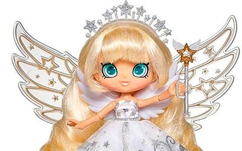 Shopkins Shoppie Doll Angelique Star Special Edition with angel wing stand