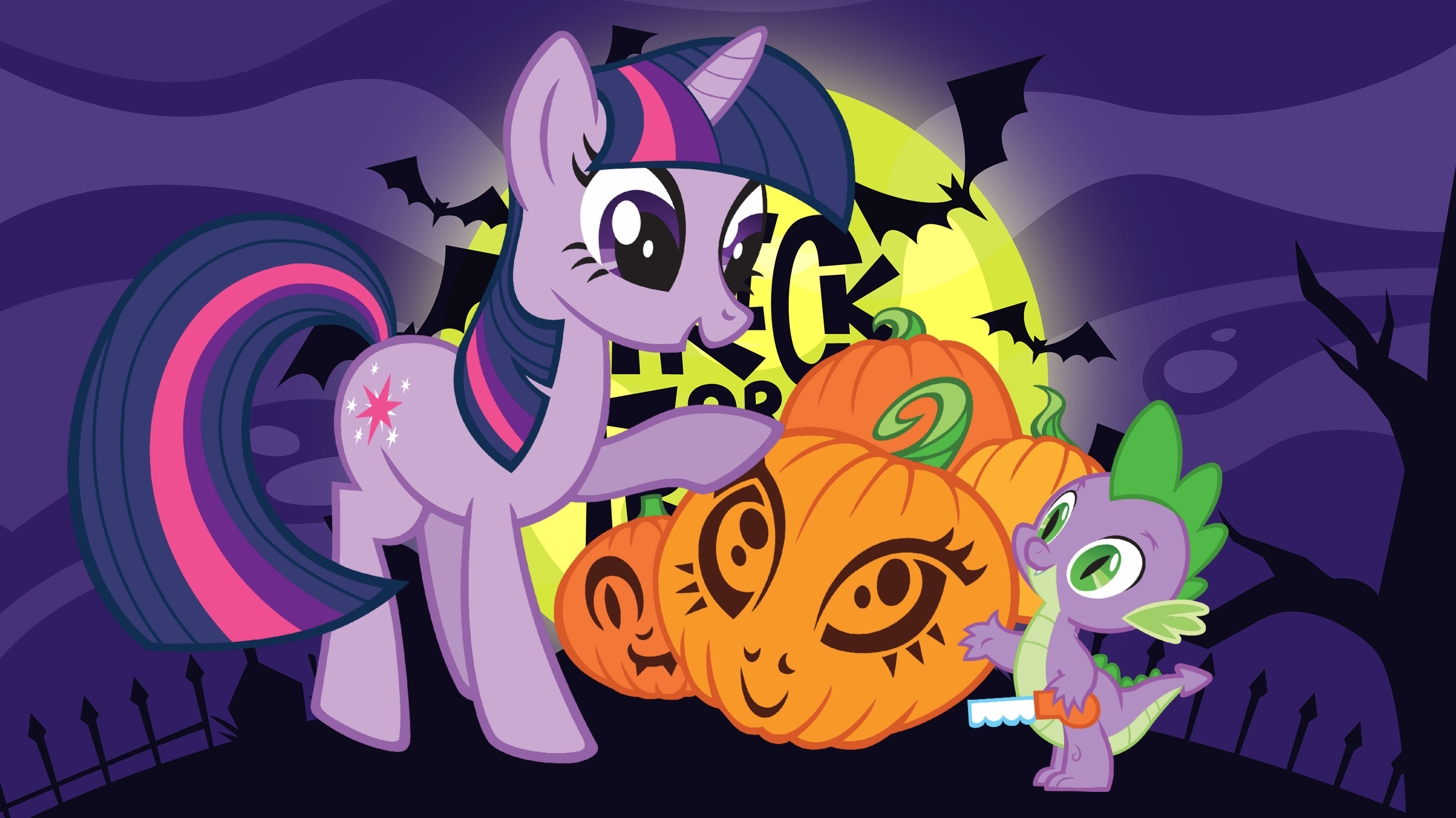 My Little Pony HD Halloween wallpaper collection - you can use them as  Halloween cards 