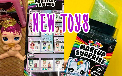 New Poopsie Rainbow Surprise Toys: Fantasy Friends, Slime Smash dunkn deuce, Makeup Surprise and Rainbow Crush