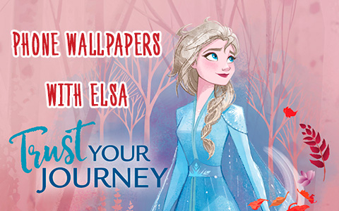 Big Frozen 2 phone wallpapers with Elsa