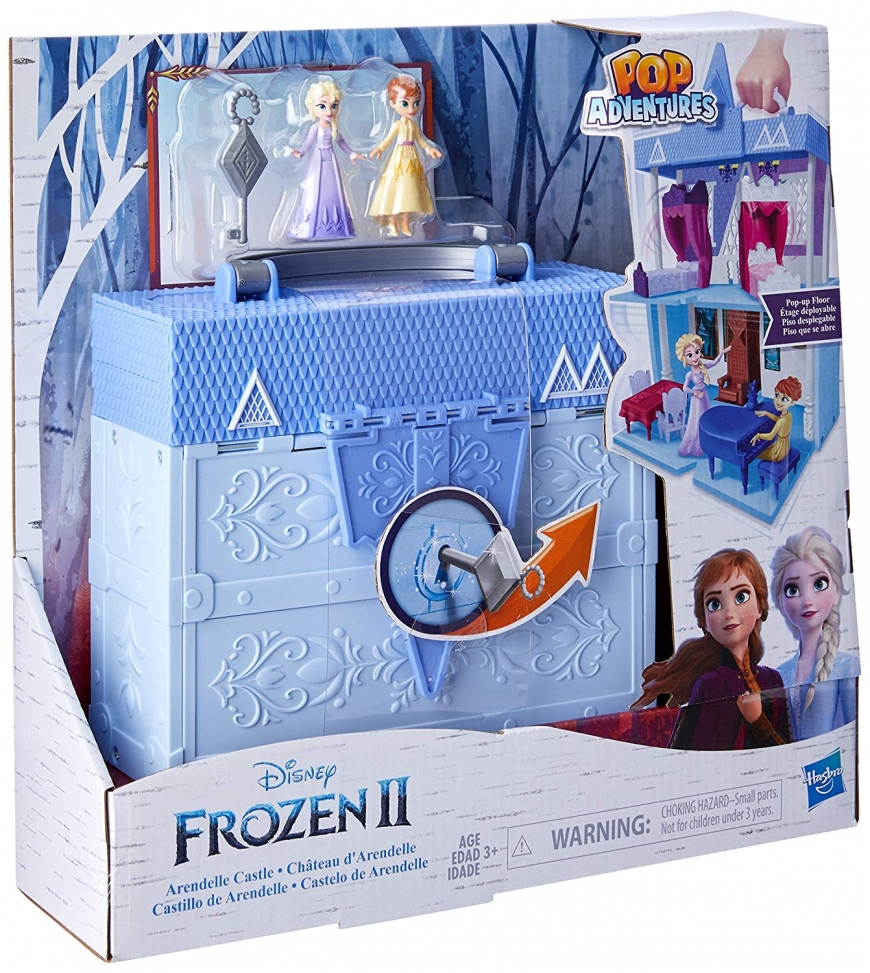  Disney Frozen Pop Adventures Arendelle Castle Playset with Handle