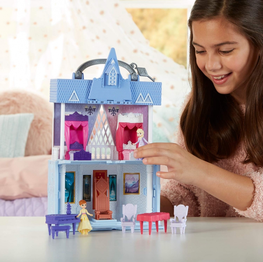  Disney Frozen Pop Adventures Arendelle Castle Playset with Handle