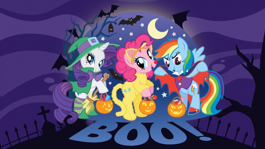 Halloween wallpaper my little pony new