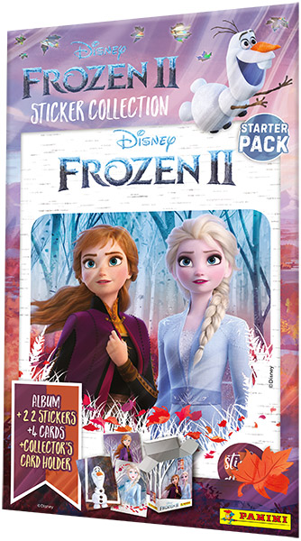 PANINI STICKER ALBUM Disney FROZEN Empty/Unused + 10 STK & POSTER