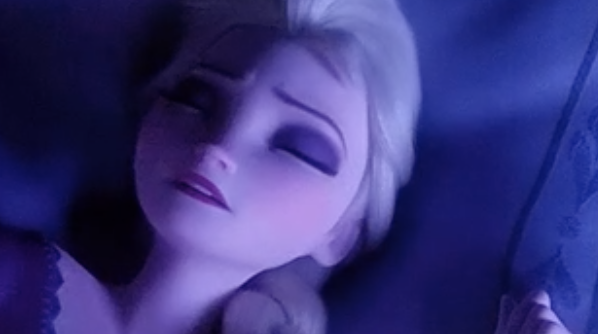 Frozen 2 Sneak Peek with Anna comforting Elsa and Elsa singing Into the Unknown