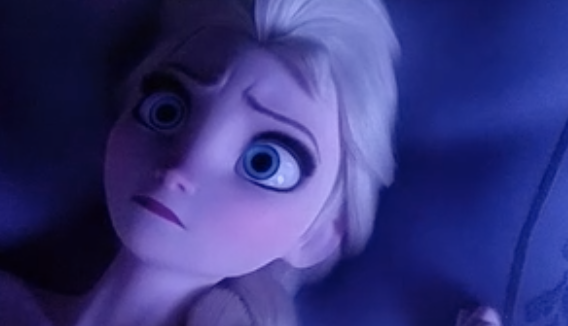 Frozen 2 Sneak Peek with Anna comforting Elsa and Elsa singing Into the Unknown