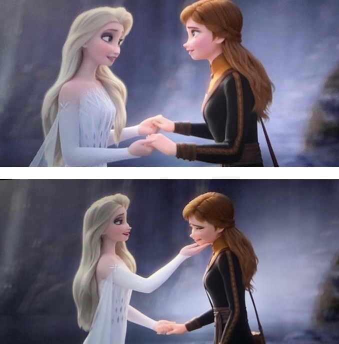 Frozen 2 final Elsa snow Queen Fifth element look picture