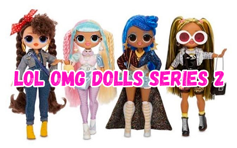 First images of 4 new core LOL OMG dolls from series 2 : Candylicious, Alt Grrrl, Busy B.B. and Miss Independent