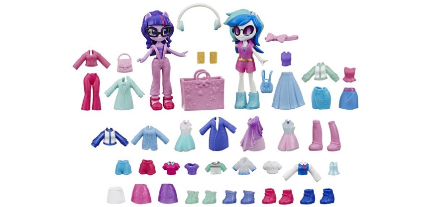 My Little Pony Equestria Girls Fashion Squad Doll Wave 1 Set 2020