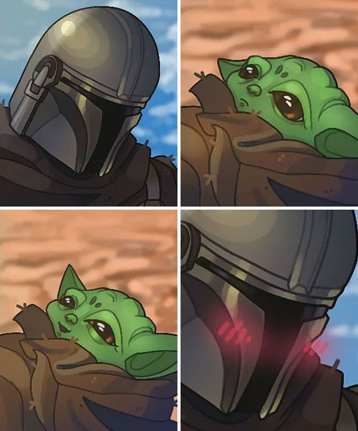 Baby Yoda meme image Baby Yoda meme image