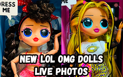 First live photos of new LOL OMG series 2 dolls: Candylicious, Busy B.B. and Alt Grrrl