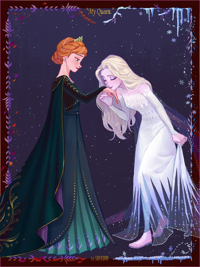 Anna and Elsa new roles from Frozen 2 Anna and Elsa new roles from Frozen 2