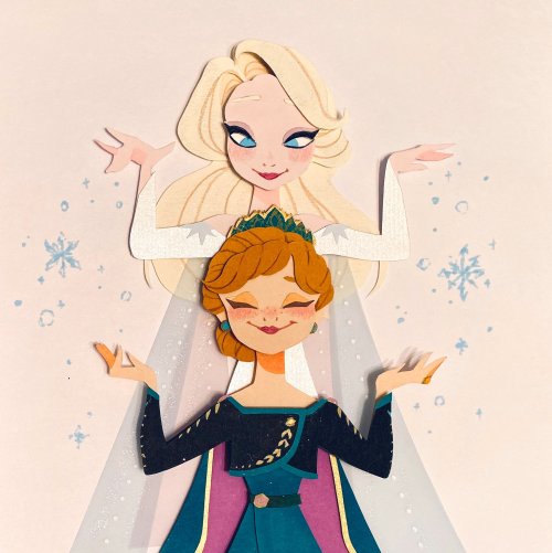 Anna and Elsa new roles from Frozen 2 Anna and Elsa new roles from Frozen 2