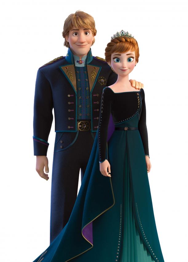 pepermunt Verwisselbaar Civic New HD images of Frozen 2 Anna Queen of Arendelle (with Kristoff!) and Elsa  as Snow Queen - YouLoveIt.com