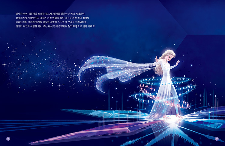 Frozen 2 Elsa Snow Queen book disney movie final