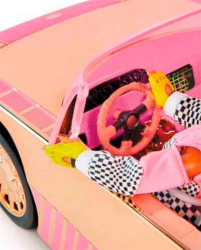 It's just WOW! - New LOL OMG Lights Speedster doll promoting new Drag Racer car