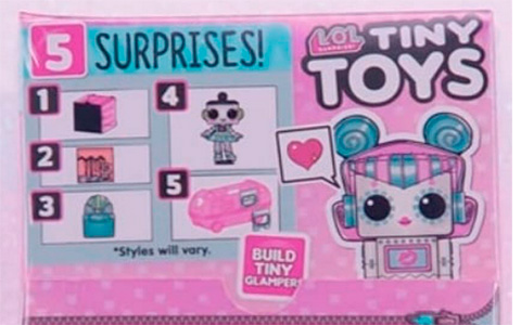 LOL Surprise Tiny Toys - they are so tiny that can used as toys for your LOL dolls