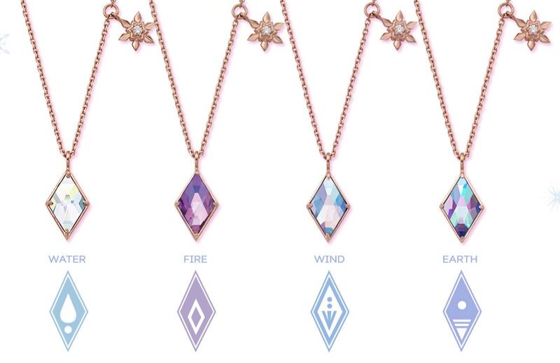 Clue X Disney Frozen 2 Spirit Necklace