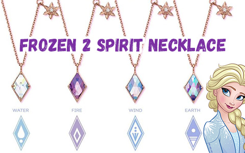 CLUE Frozen 2 - incredibly beautiful Spirit Necklace jewerly collection from popular Korean brand