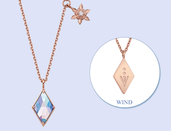 CLUE Frozen 2 - incredibly beautiful Spirit Necklace jewerly collection from popular Korean brand