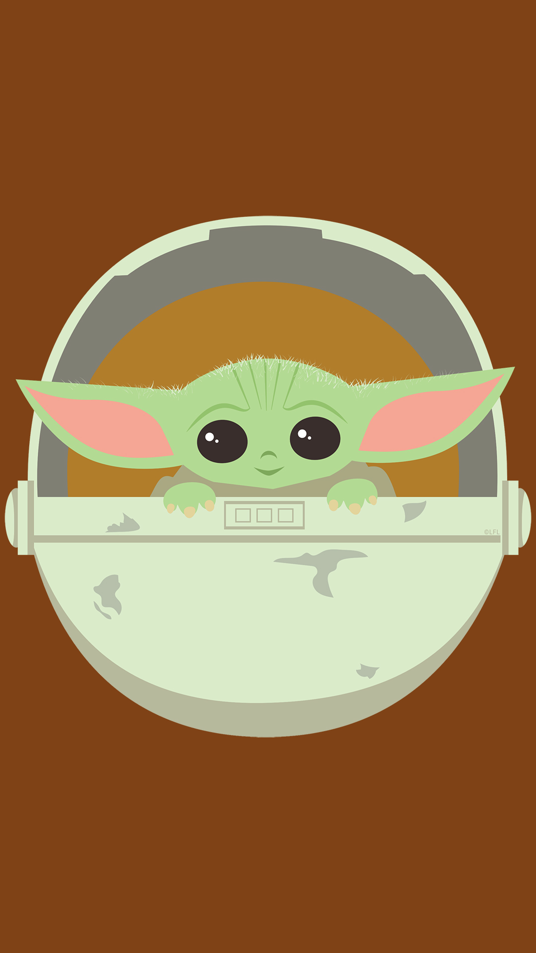 Baby Yoda phone wallpaper collection - YouLoveIt.com