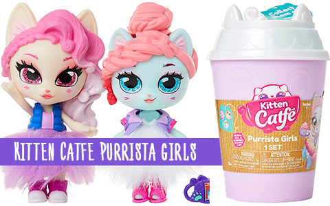New super cute collectible toys - Kitten Catfe Purrista Girls dolls from Jakks Pacific