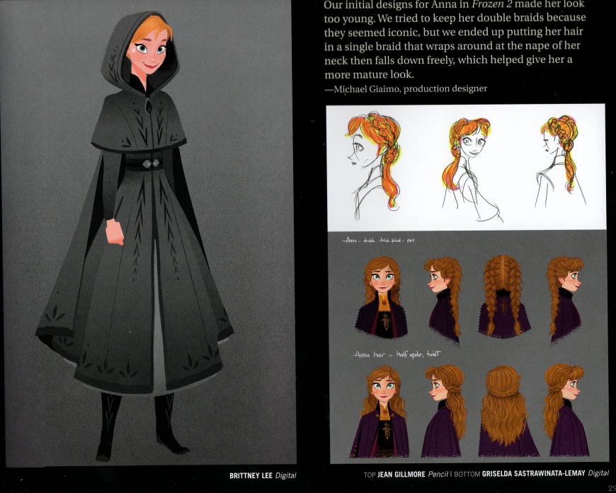 Anna's adventure outfit from the Frozen 2 movie