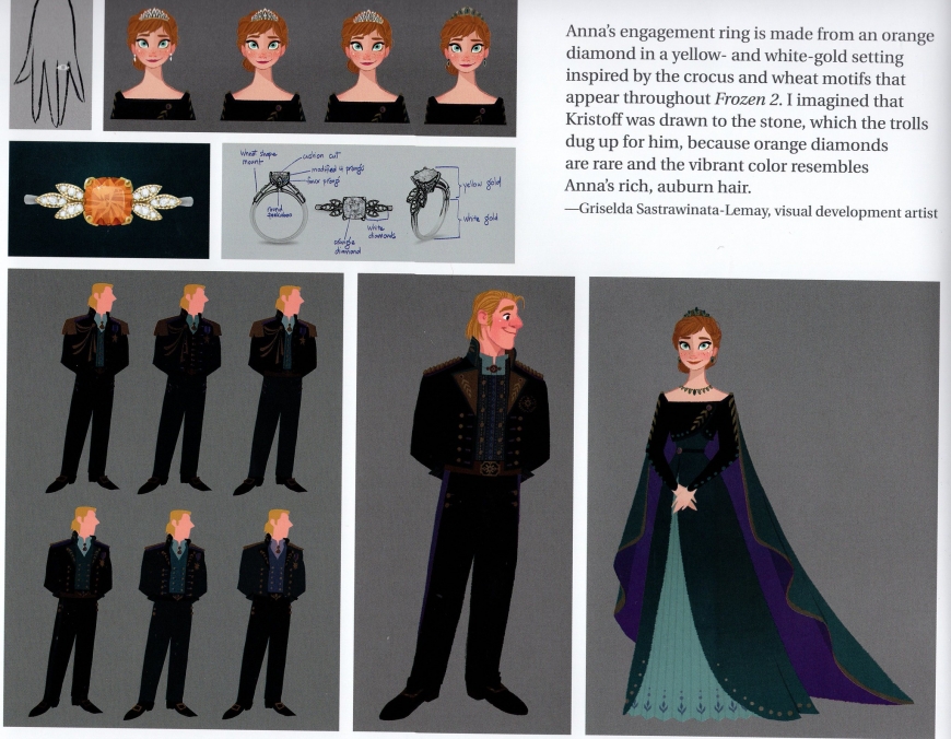 Anna's queen of Arendelle dress