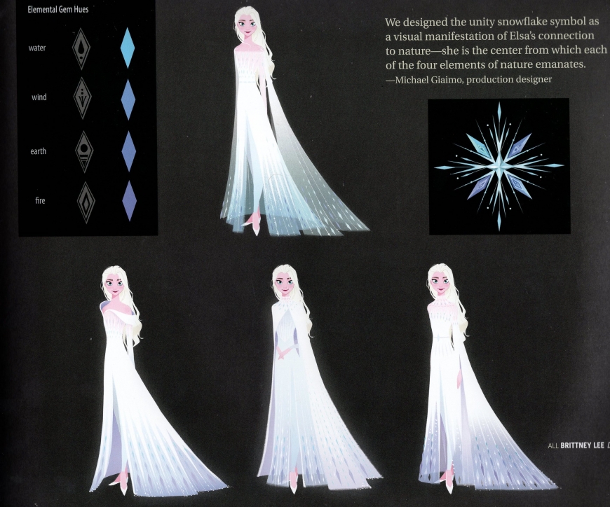 Elsa'sfifth element outfit