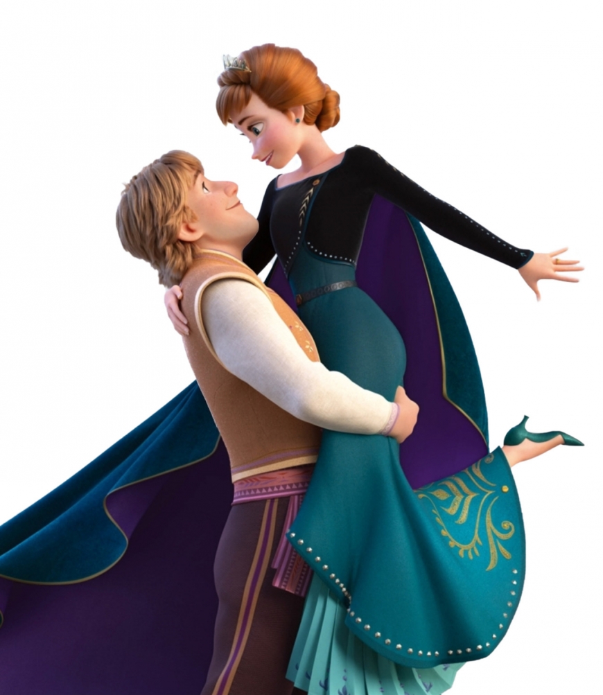 Frozen 2 Anna Queen of Arendelle and Kristoff