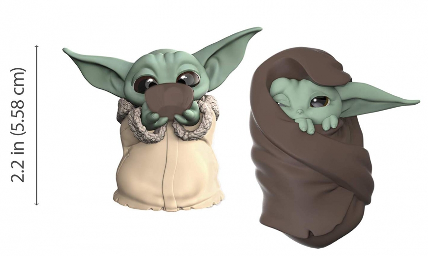Baby Yoda toy hasbro cute bounty collection figure with soup