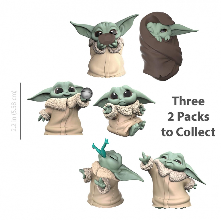 Super cute Hasbro Baby Yoda The Child The Bounty Collection toys 2-pack are out for preorder